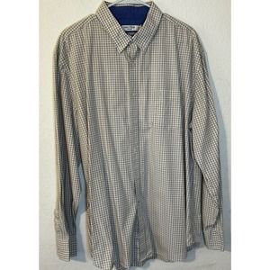 Nautica Men's‎ Long Sleeve Button Down Shirt Size XXL Slim Fit Wrinkle Resistant